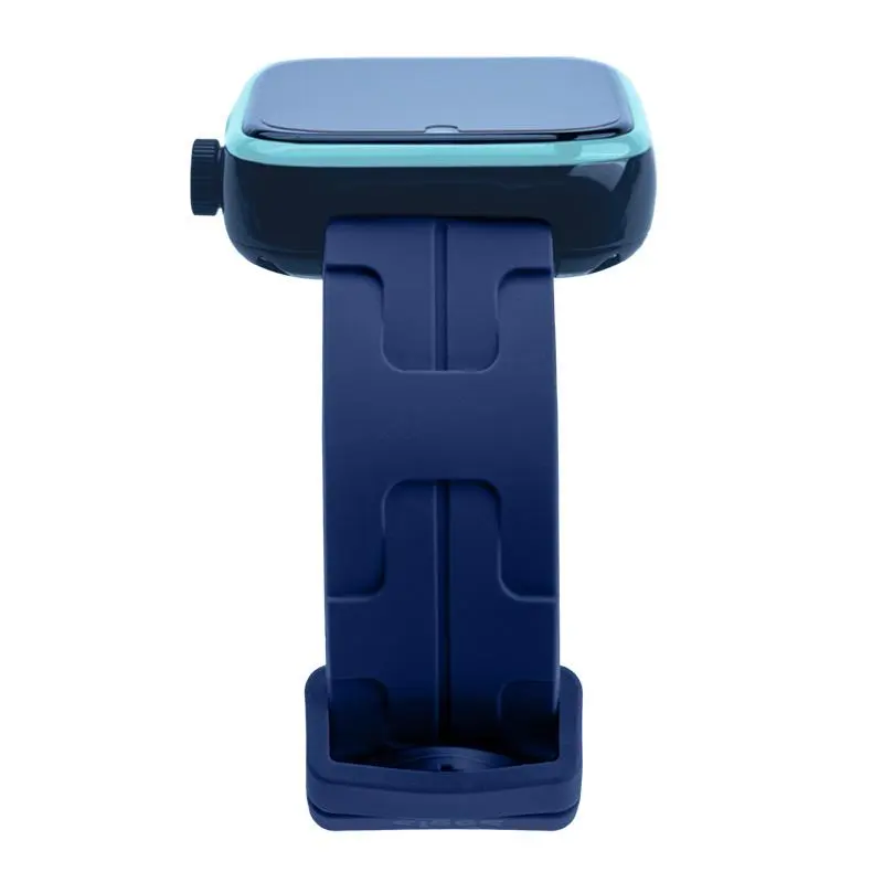**Dawood Watch Band (Blue Silicone)**