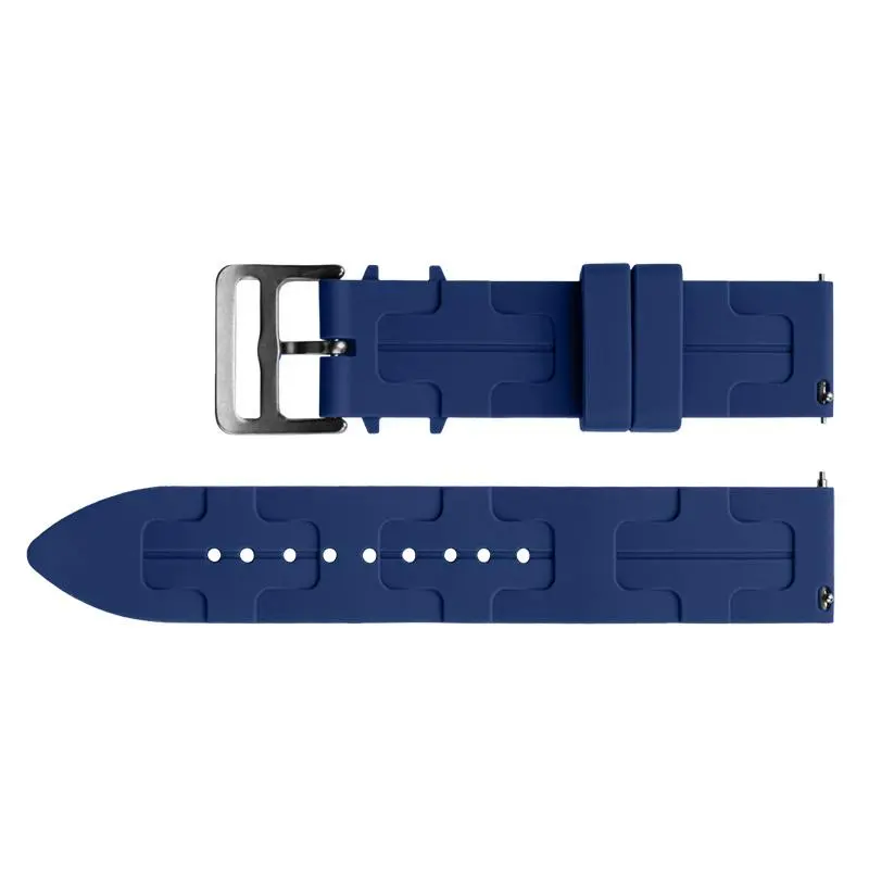 **Dawood Watch Band (Blue Silicone)**